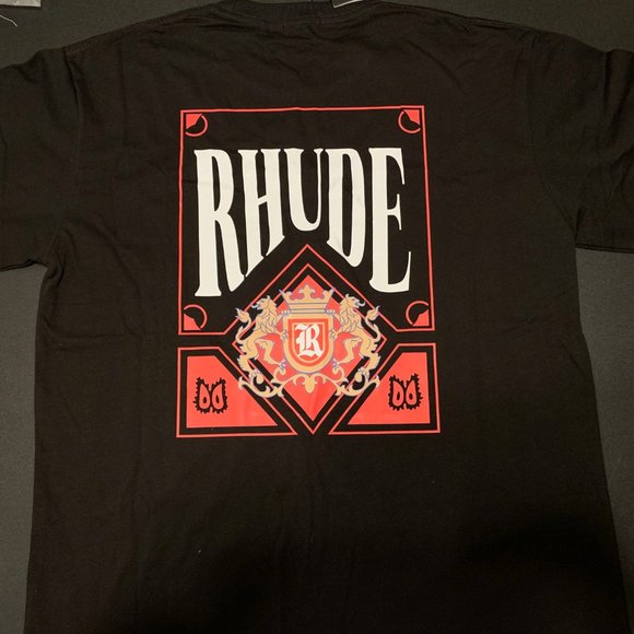 Rhude Black Graphic T-Shirt - Picture 6 of 9